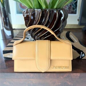 Jacquemus Tan Le Bambino Mini Top-Handle Bag